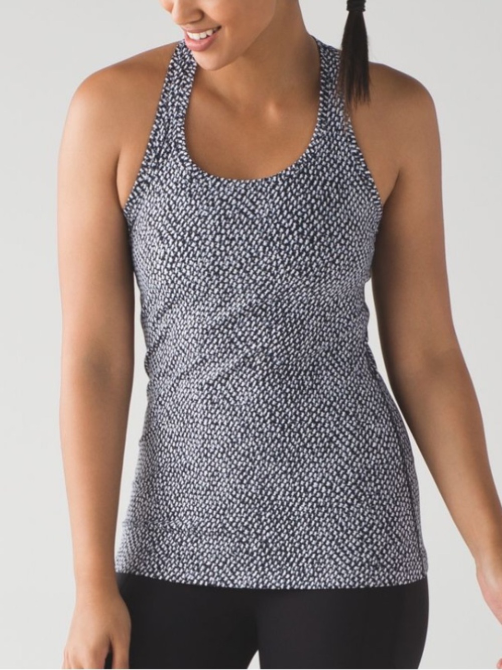 Lululemon Cool Racerback II
Scatter Star Arctic Grey Black size 4